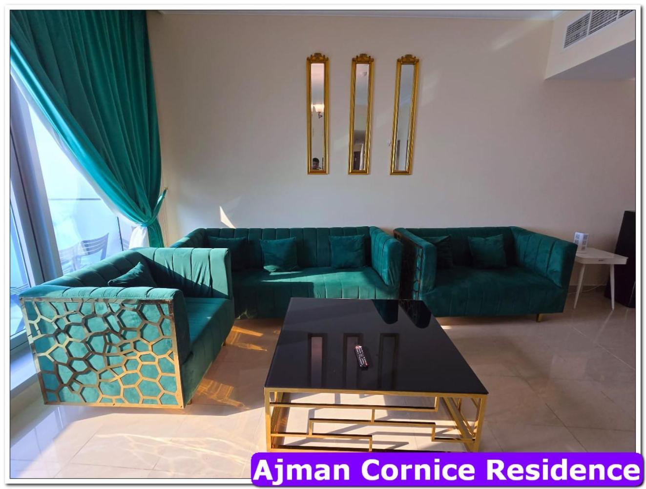 Skyline High Beach 2 Bedroom Apartment Ajman Esterno foto