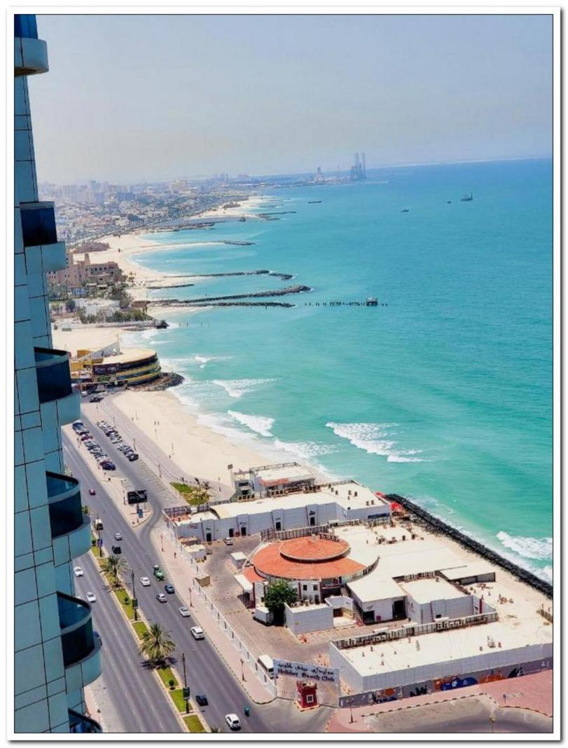 Skyline High Beach 2 Bedroom Apartment Ajman Esterno foto